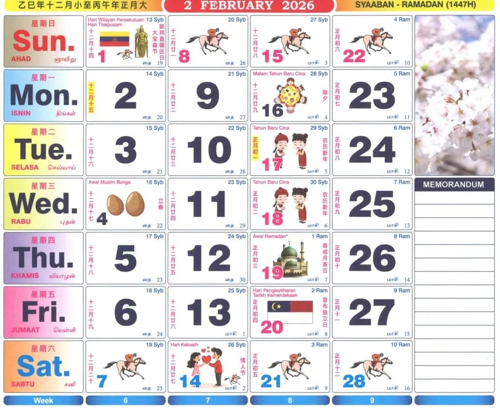 Malaysia Public Holiday