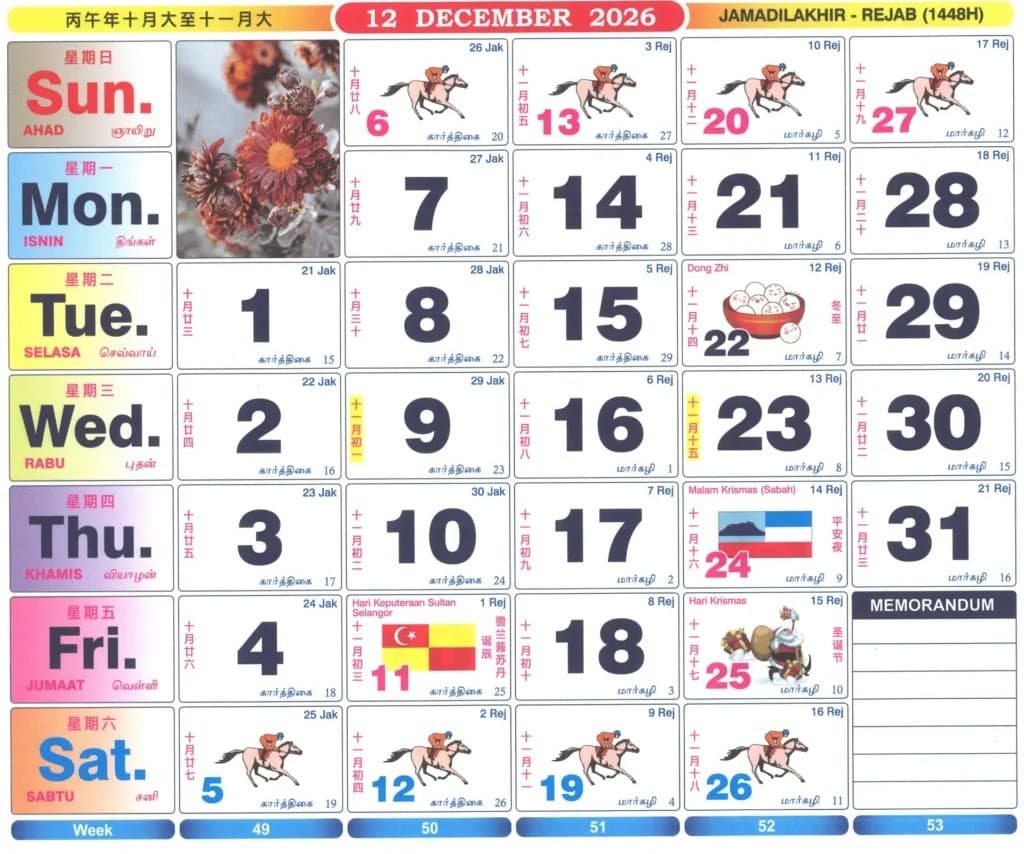 Malaysia Public Holiday